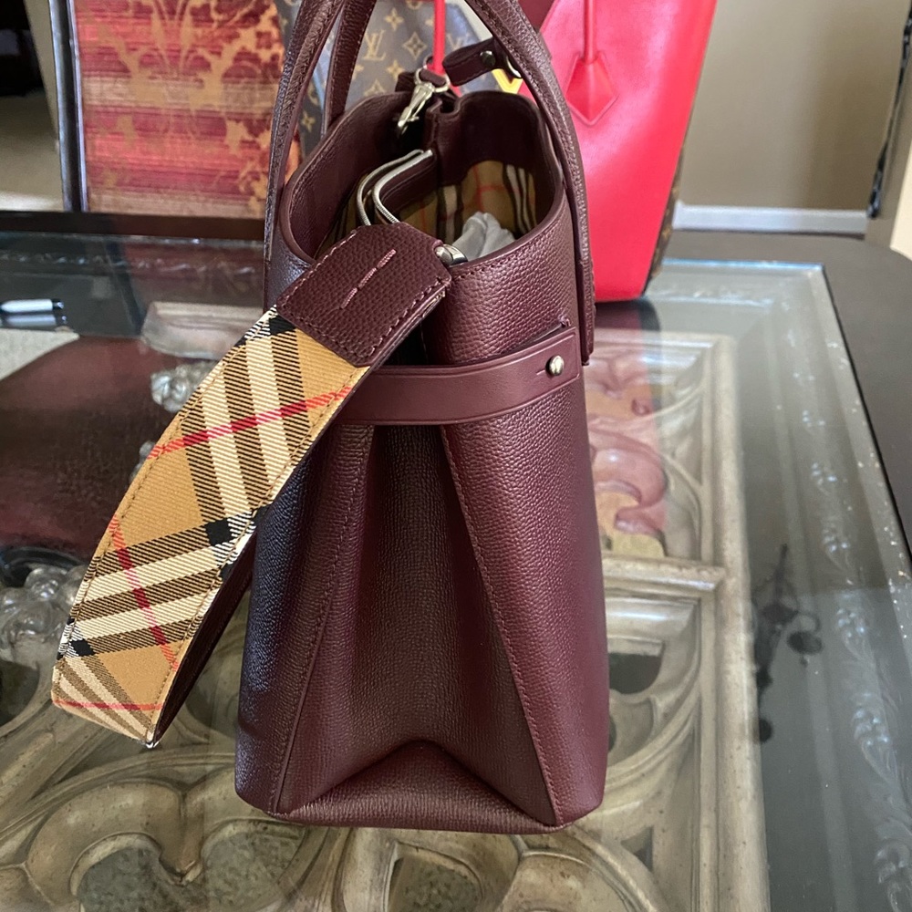 New Burberry Banner Bag Vintage Check - Picture 2 of 6